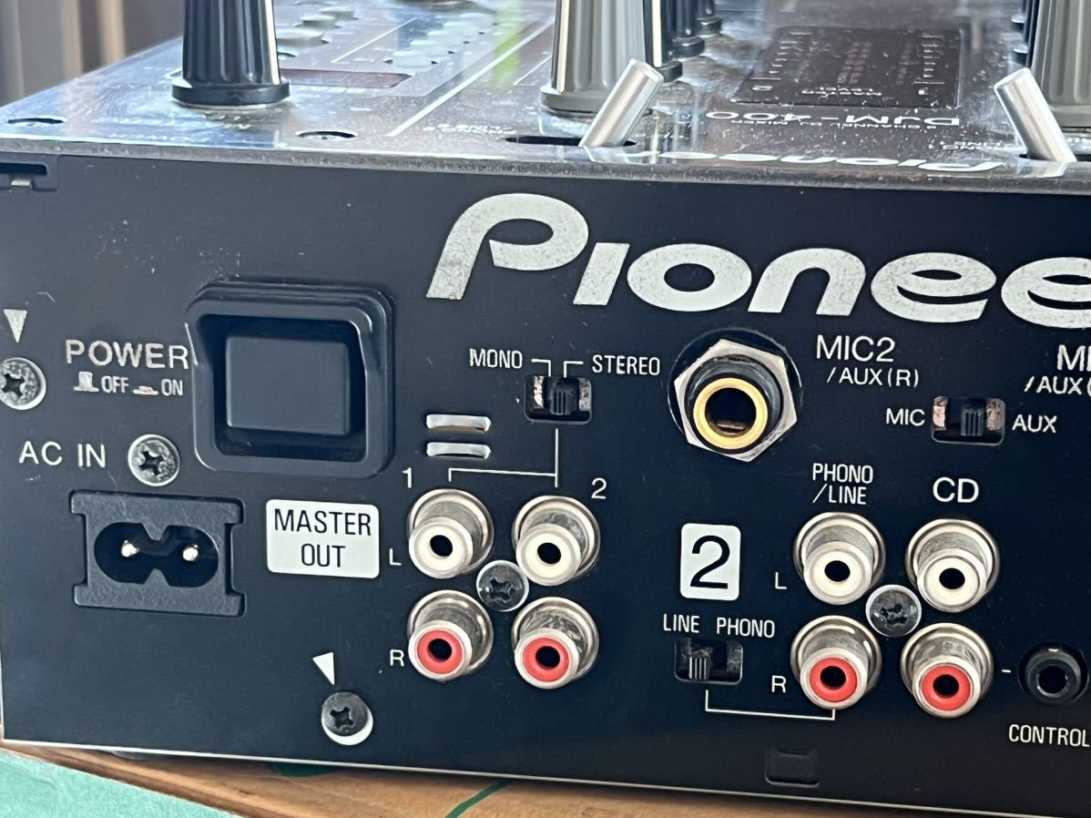 Pioneer DJ DJミキサー DJM-400 音響機器 パイオニア | normanhubbard.com