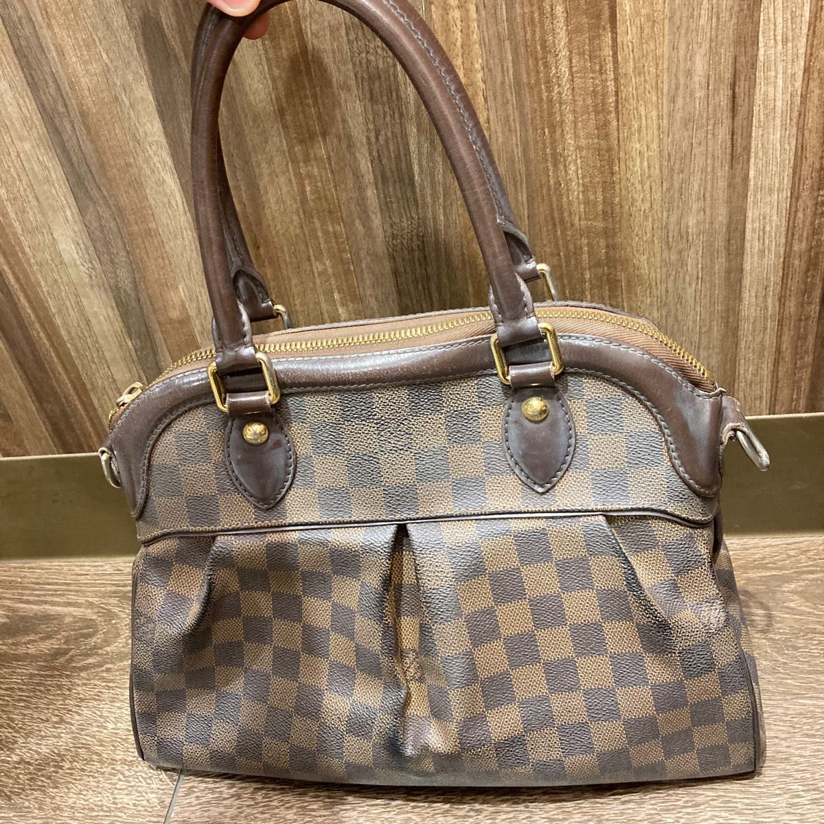 LOUIS VUITTON ルイヴィトン ダミエ トレヴィPM ハンドバッグ トート