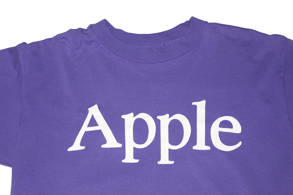 VINTAGE APPLE TEE SIZE L MADE IN USA アップル Tシャツ_画像2