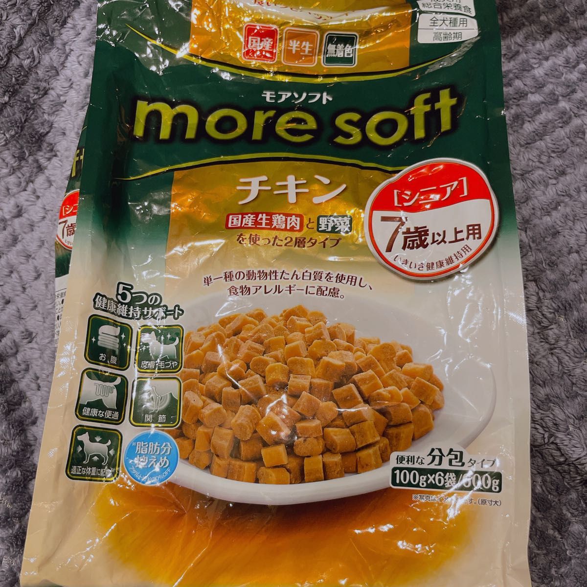 アドメイト ドッグフード モアソフト シニア チキン 600g|PayPayフリマ モアソフト moresoft チキン シニア 600g 4903588141423