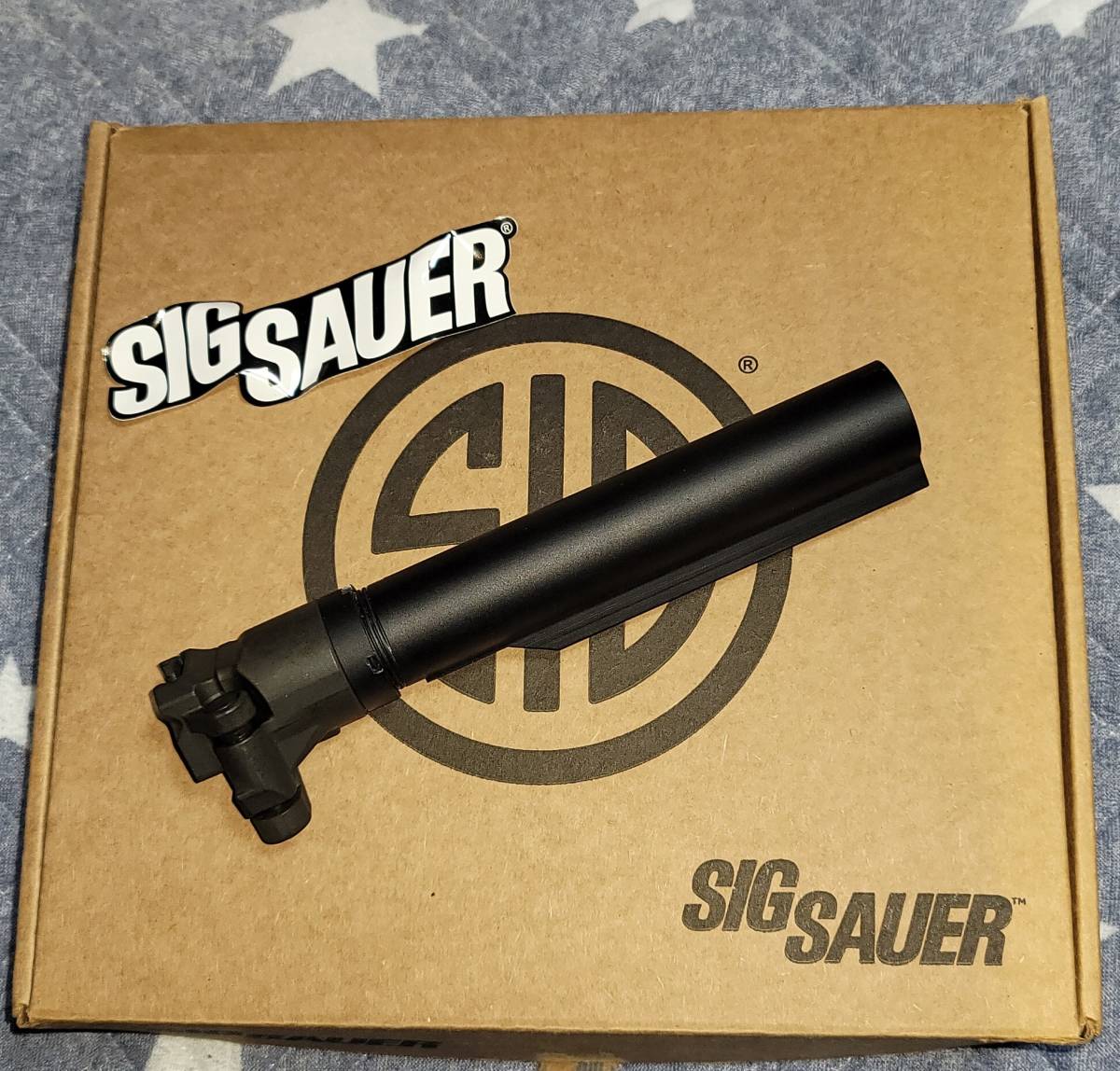 実物 SIG SAUER M4 STYLE STOCK MCX MPX FOLDING STOCK 1913 INTERFACE