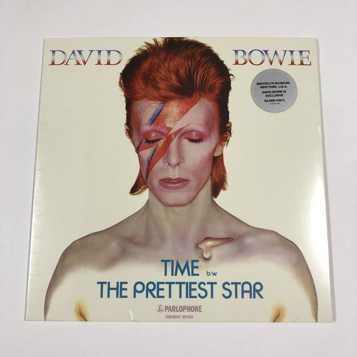 DAVID BOWIE is Brooke Lynn art gallery limitation record TIME / THE PRETTIEST STAR * David * bow i7 -inch analogue NEWYORK Brooklyn