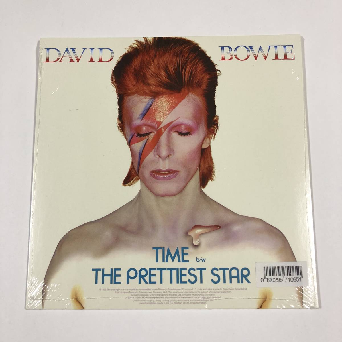 DAVID BOWIE is Brooke Lynn art gallery limitation record TIME / THE PRETTIEST STAR * David * bow i7 -inch analogue NEWYORK Brooklyn