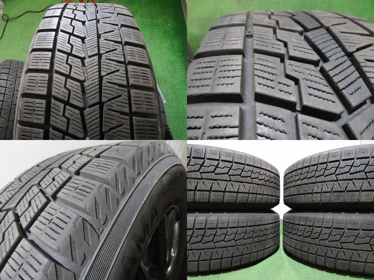 4本 weds 16インチ 6.5J +40 114.3 スタッドレス ヨコハマ アイスガード IG70 21年 205/60R16 キックス マツダ3 プリウスα NOAH VOXY 90系の画像10