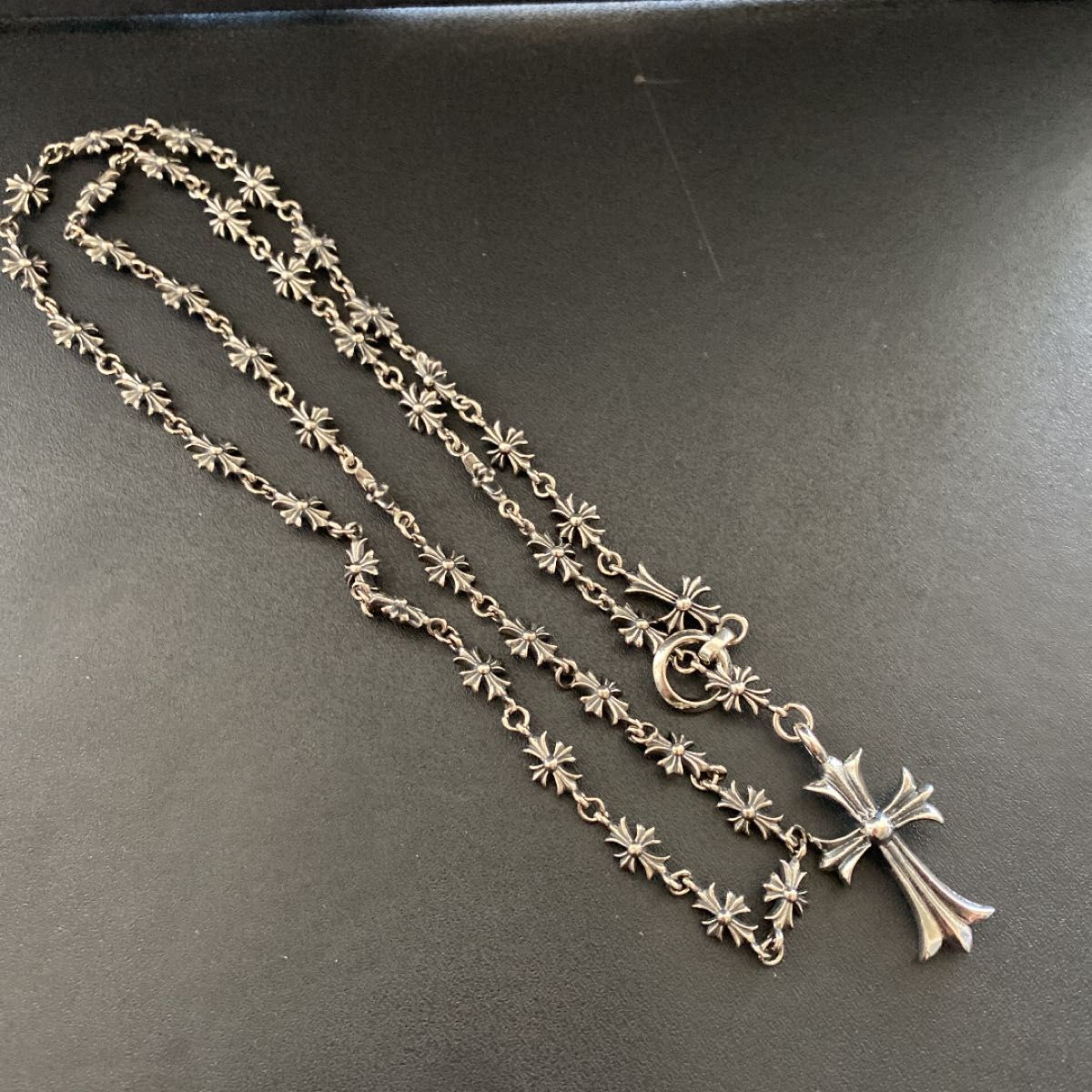 シルバー925 ロザリオネックレス シルバー クロスネックレス シルバー925 ロザリオネックレス シルバー クロスネックレス
