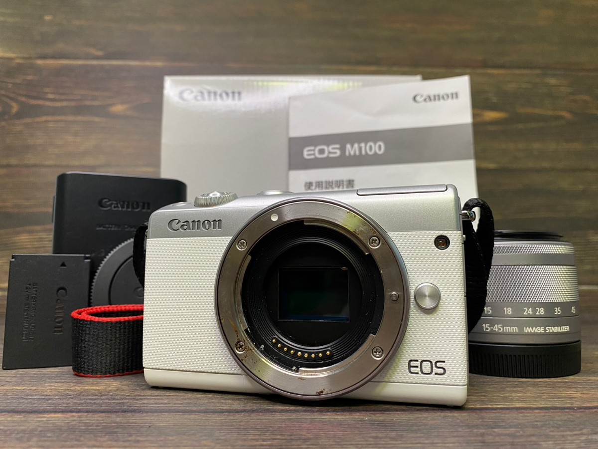 Canon キヤノン EOS M100 レンズキット 元箱付き #3 | normanhubbard.com