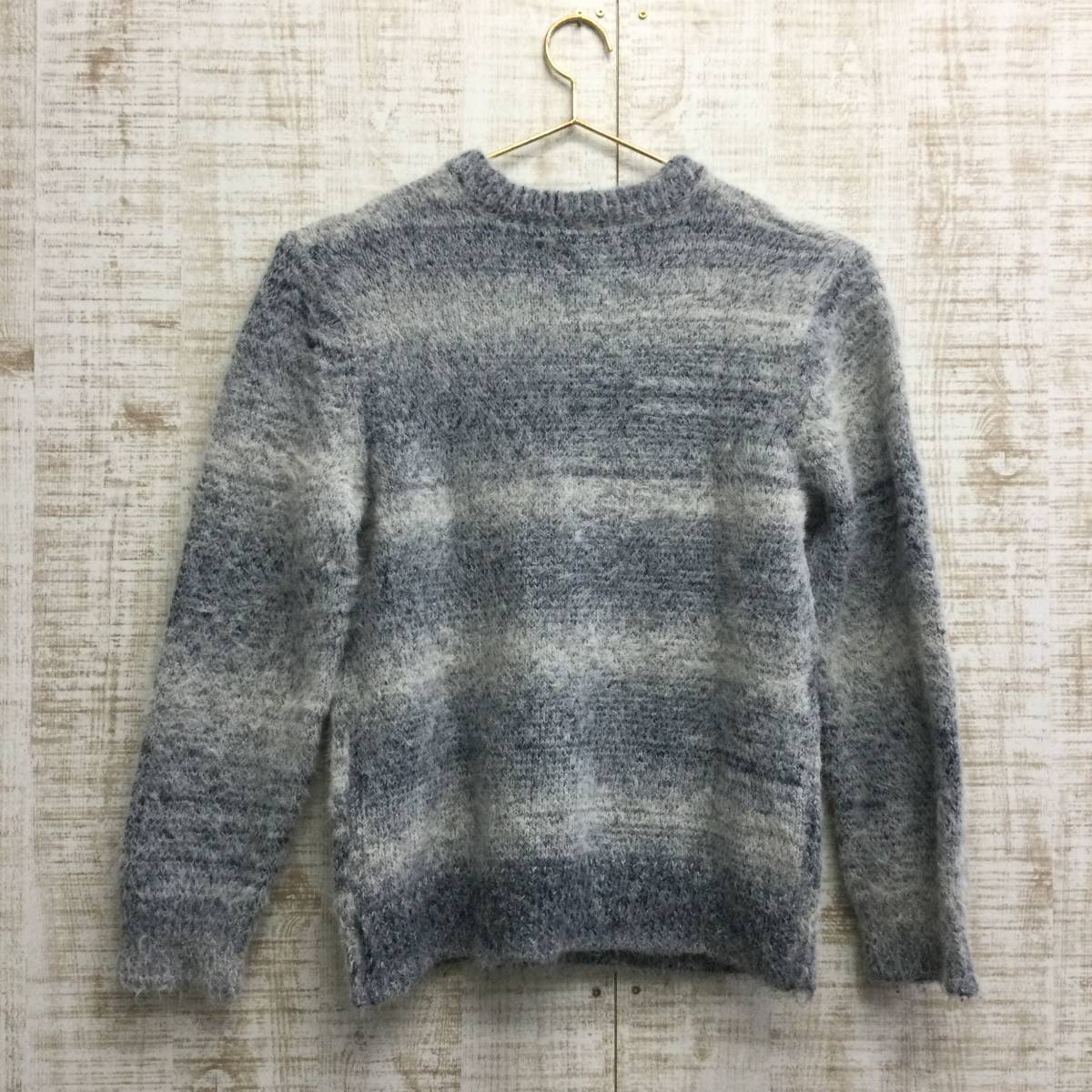 M46◇ZARA | ザラ　キッズ　ニット　美品　ブルー系　サイズ１４０_画像3