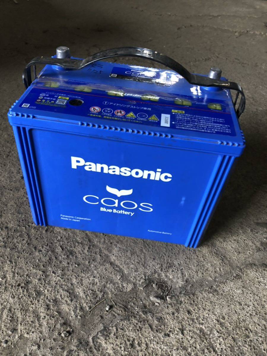 2021 year made baribari Panasonic Panasonic car battery CAOS S-115 D26L idling Stop blue 