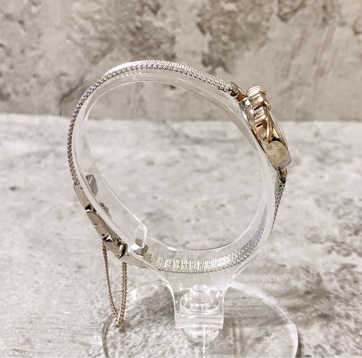 美品 Salvador Dali サルバドール・ダリ 腕時計 時の翼 シルバー-