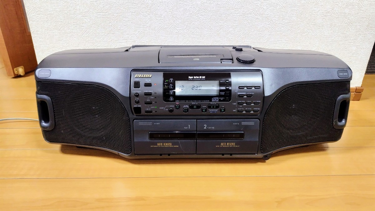 AIWA CDラジカセ CSD-SR6 STRASSER アイワ - 通販 - firmapolbud.pl