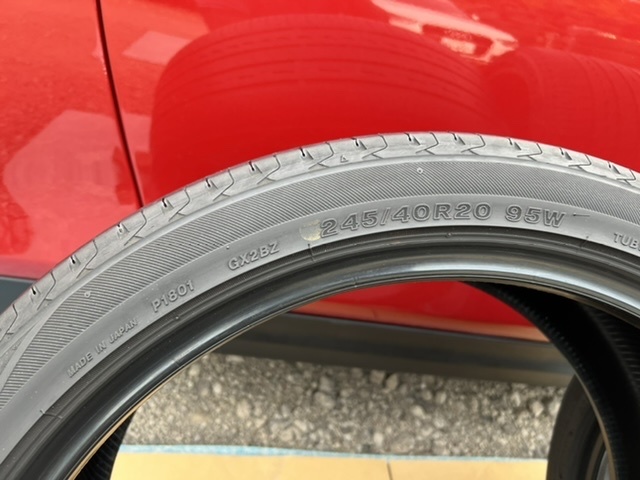 中古タイヤ2本セット BRIDGESTONE REGNO 245/40/20 2019年製 product