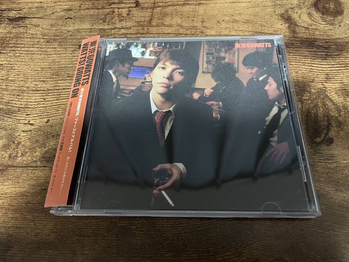 東京60WATTS CD「WATTS!GOING ON」廃盤●_画像1