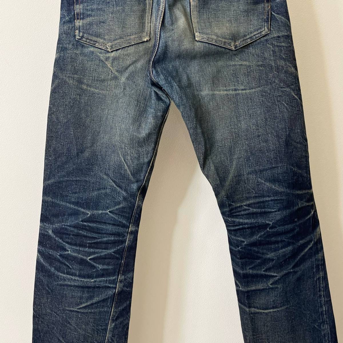 希少《 Old Model / DENIME / W30 》90s【 ドゥニーム 旧モデル オリゾンティ ヒゲ 蜂の巣 インディゴ デニム ジーンズ 日本製 】_画像10