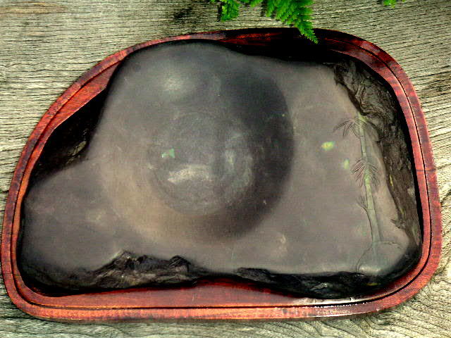 【値下げ可】◎送料無料◎蔵くら◎ 中国 端渓硯 老坑 水巌 総重量4.3kg ケース付き ◎ 180516 M N431 中国製 端渓 硯 骨董