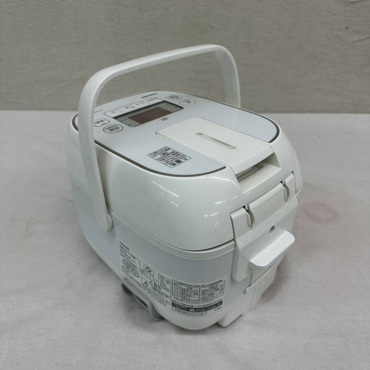 炊飯器 TOSHIBA 東芝 RC-5XN ホワイト 白 white 0.54L キッチン家電 IHジャー　3号炊き