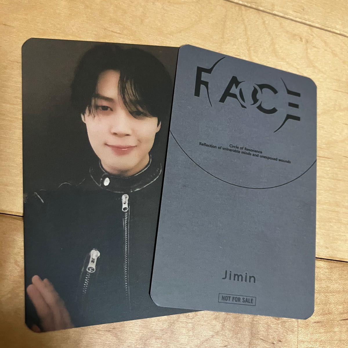 JIMIN ジミン FACE トレカ JPFC 限定 ラキドロ 革ジャン 防弾少年団