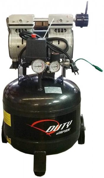 SALE/87%OFF】 超静音 縦型オイルレスコンプレッサー25L タンク