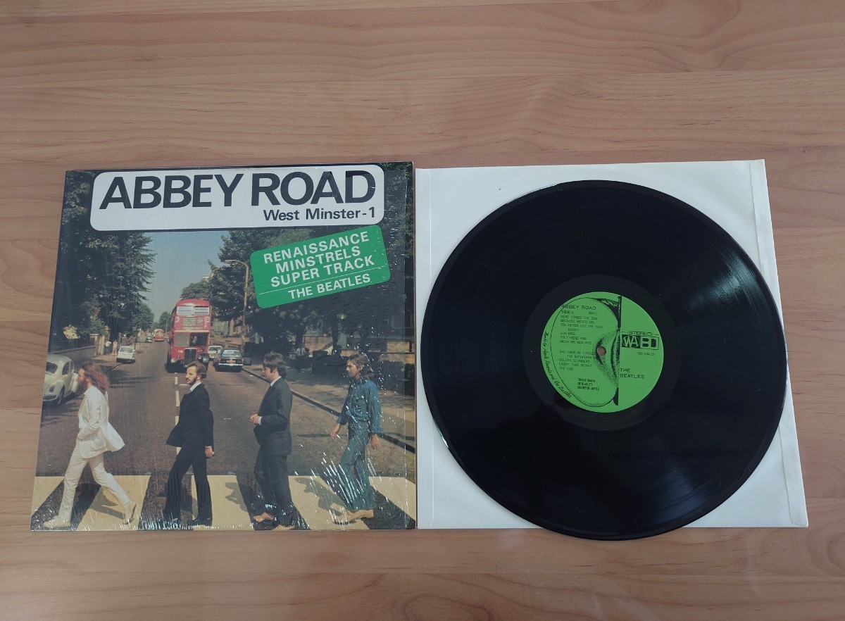 ★ビートルズ The Beatles★ Abbey Road West Miester-1★LPレコード★中古品★シュリンク残り★Trade Mark Of Quality Quarter Apple