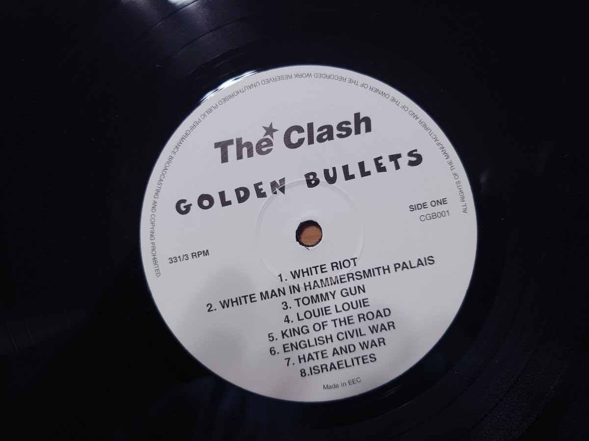 ☆クラッシュ THE CLASH☆GOLDEN BULLETS☆LPレコード☆品☆激レア