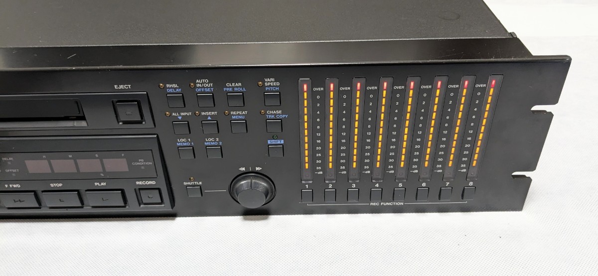 ☆TASCAM DA-38 デジタルMTR デジタルマルチトラックレコーダー