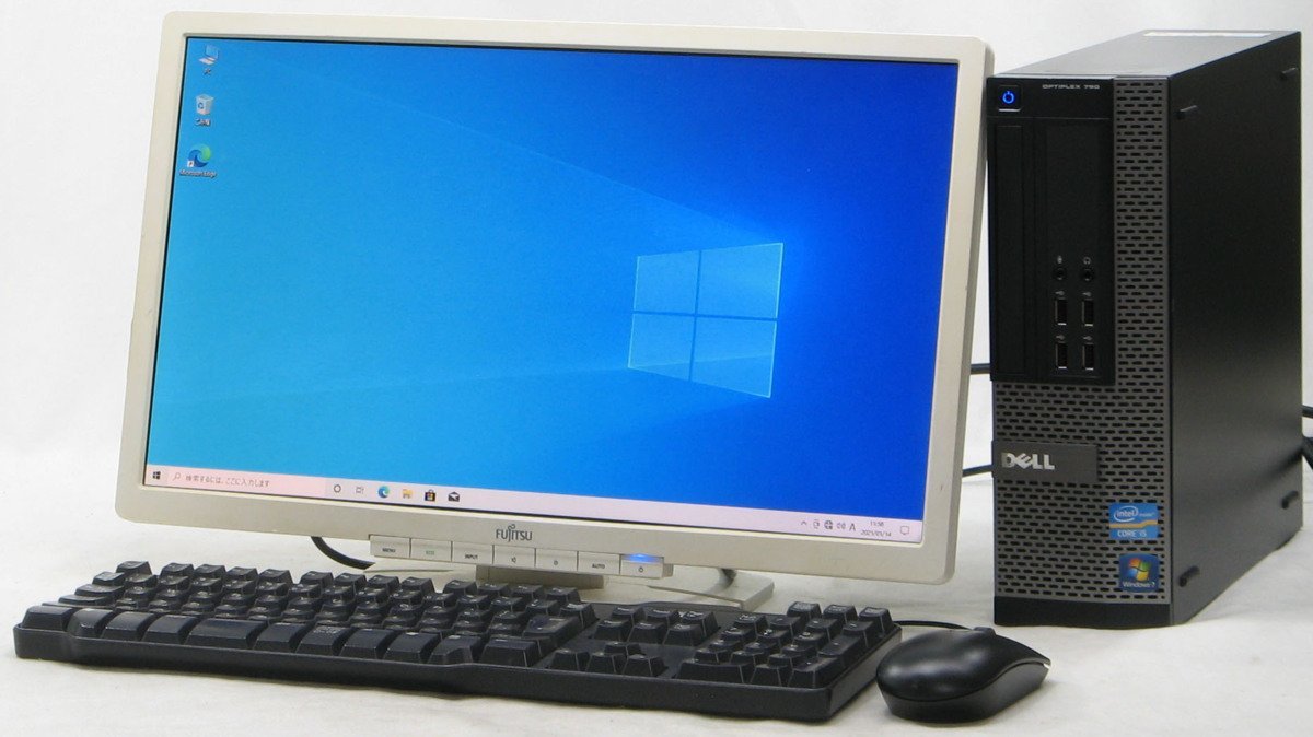 海外ブランド シリーズ Optiplex DELL 20型ワイド液晶セット 32Bit搭載