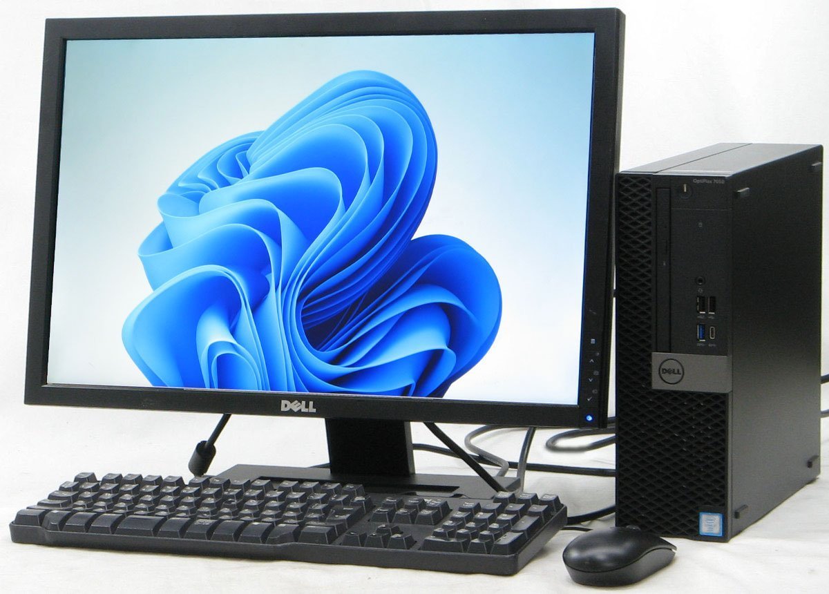 新しいスタイル 7050-7700SF Optiplex DELL ☆ Windows11 新品SSD256GB
