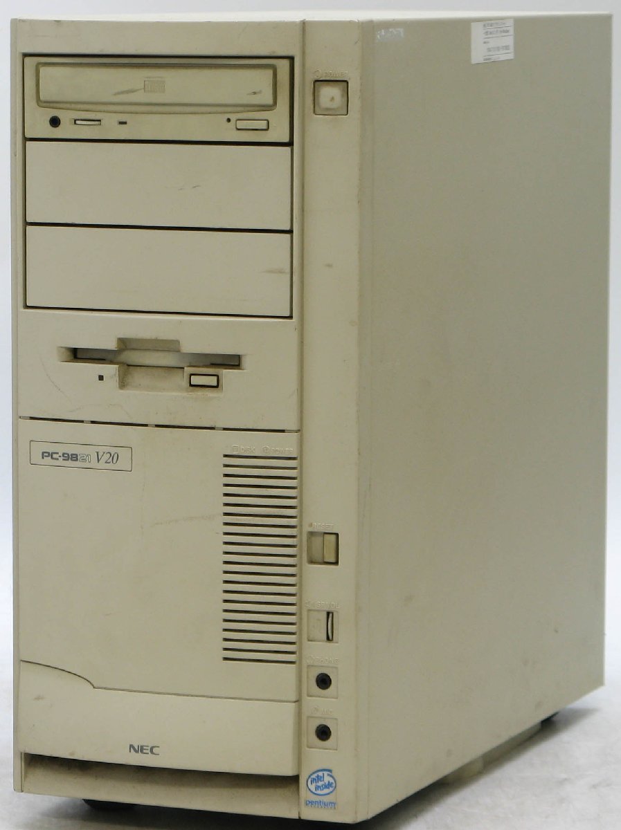 訳あり】 NEC PC-9821V20/M7E2 □ Pentium-200MHz/640KB パソコン単体