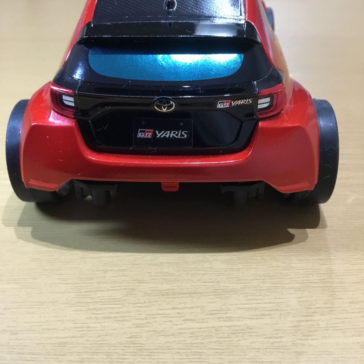 タミヤミニ四駆 GRヤリス 塗装済完成品 スーパーハードタイヤ VZ タミヤミニ四駆 GRヤリス 塗装済完成品 スーパーハードタイヤ VZ