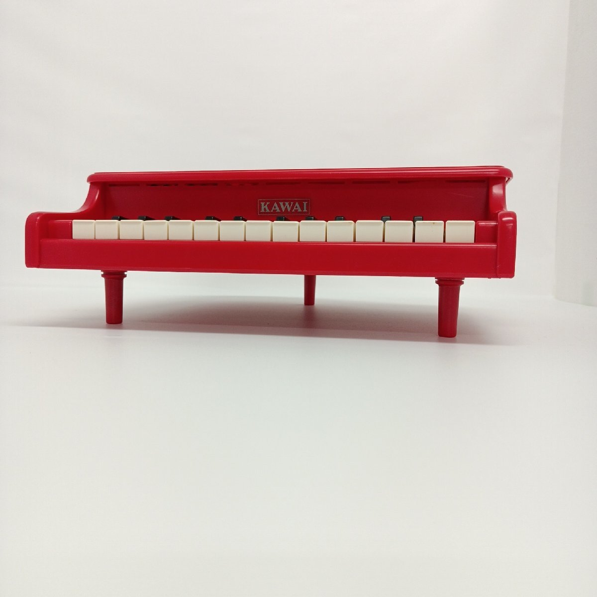 KAWAI Kawai Mini piano P-25 25 keyboard 3 -years old ~ RED intellectual training toy toy child analogue omo tea music boxed music toy [ road comfort Sapporo ]