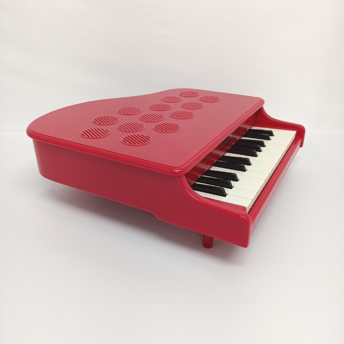 KAWAI Kawai Mini piano P-25 25 keyboard 3 -years old ~ RED intellectual training toy toy child analogue omo tea music boxed music toy [ road comfort Sapporo ]