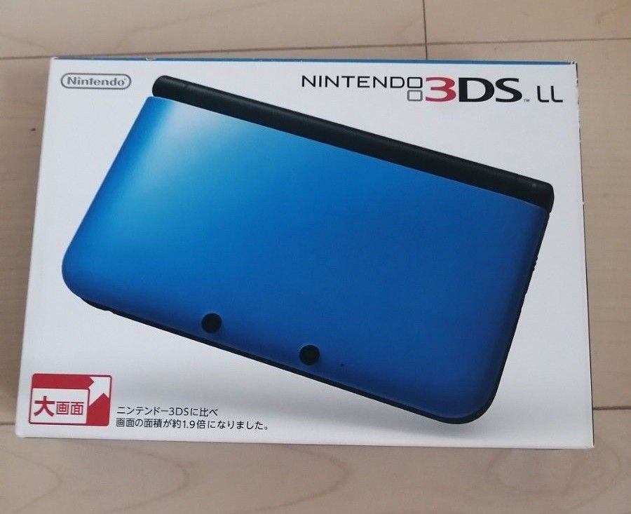 極美品 任天堂 ニンテンドー3DS LL ブルー×ブラック Nintendo｜PayPay