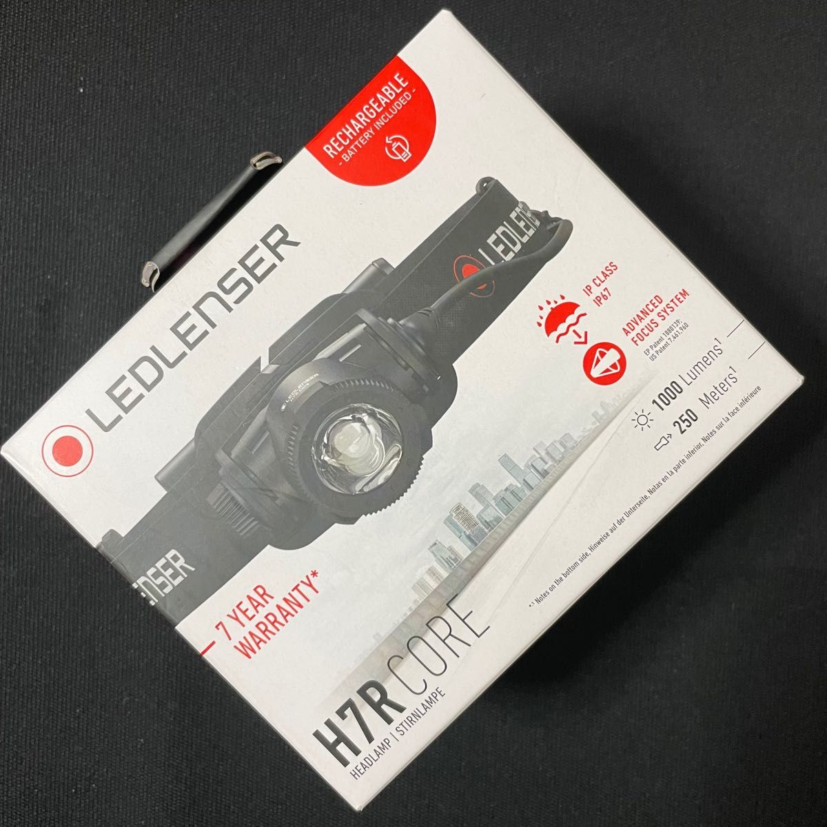 LEDLENSER  レッドレンザーH7R Core  新品未使用