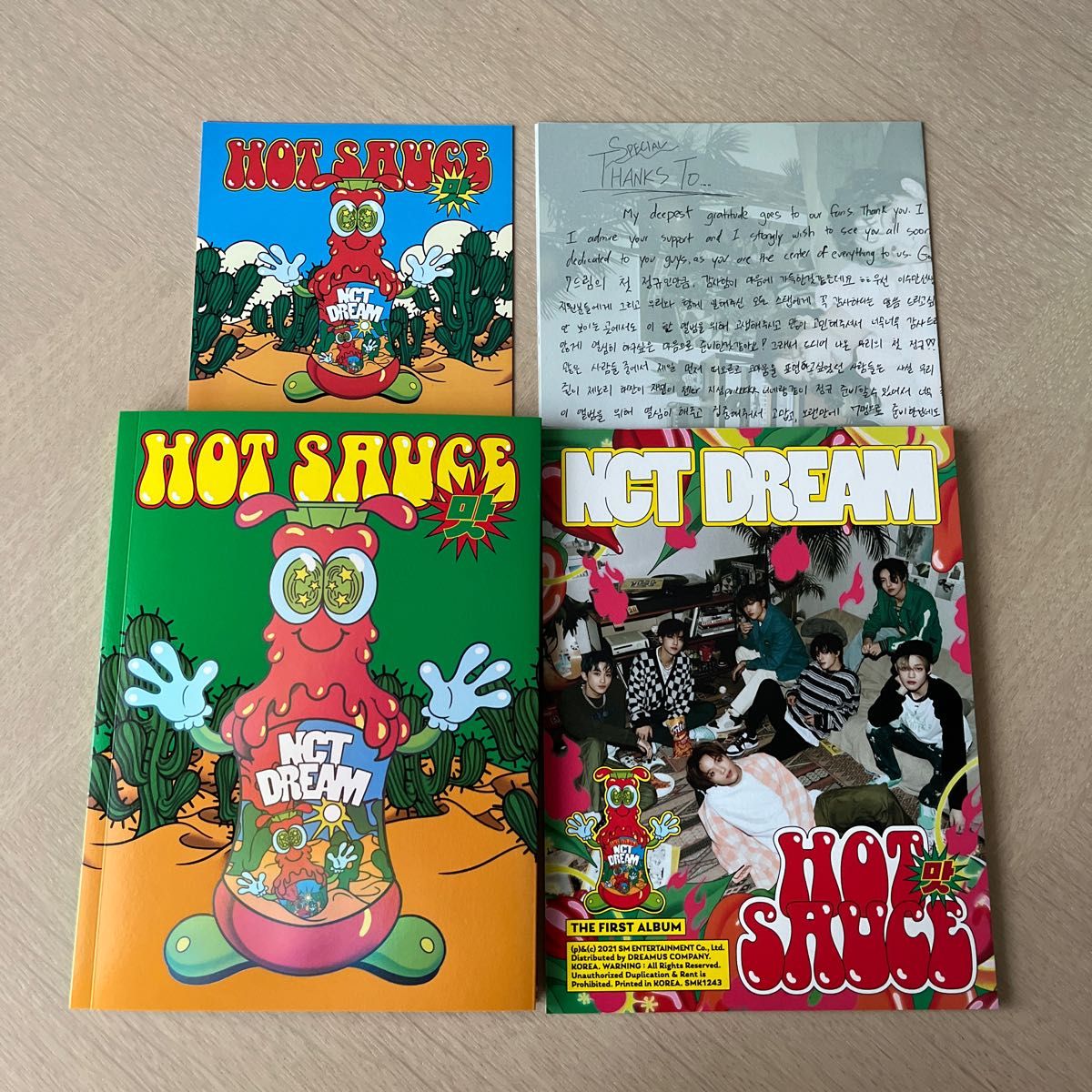 【輸入盤】 NCT Dream/Hot Sauce (Photobook Version) (Random Cover) (M)