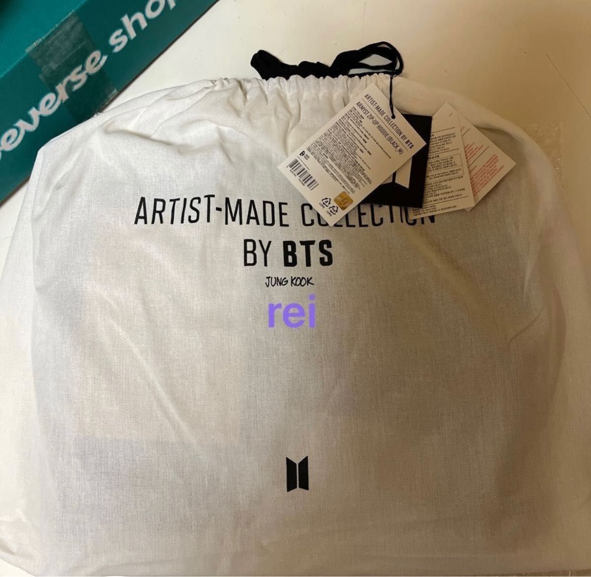 BTS フーディー パーカー ジョングク ARTIST-MADE ブラック Mサイズ