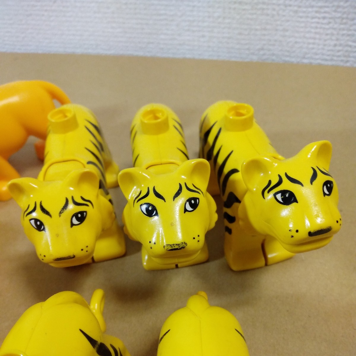  Lego Duplo тигр лев .fig кукла животное 13 позиций комплект не проверено подробности неизвестен б/у товар совместно много 