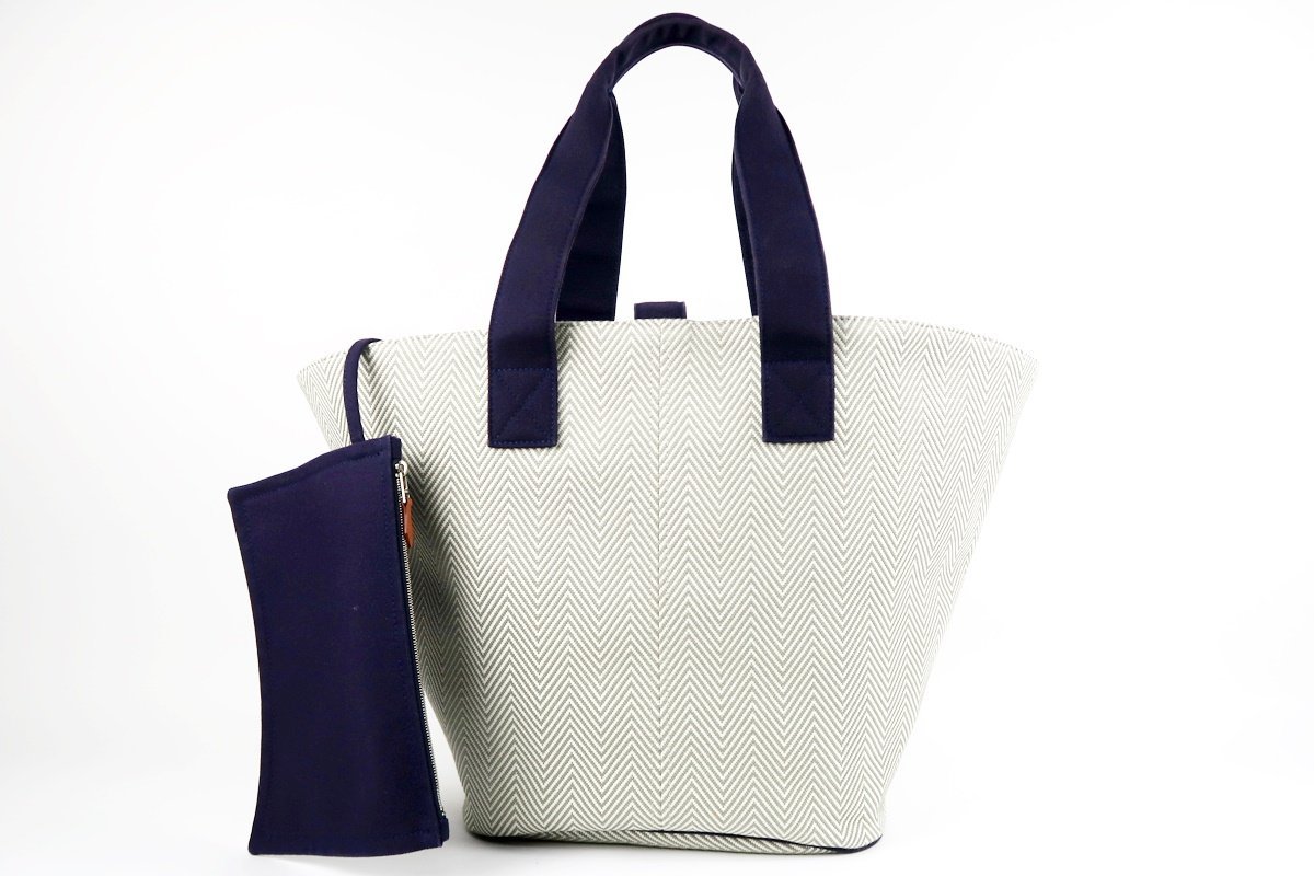 超美品】HERMES エルメス パニエド プラージュPMトートバッグ