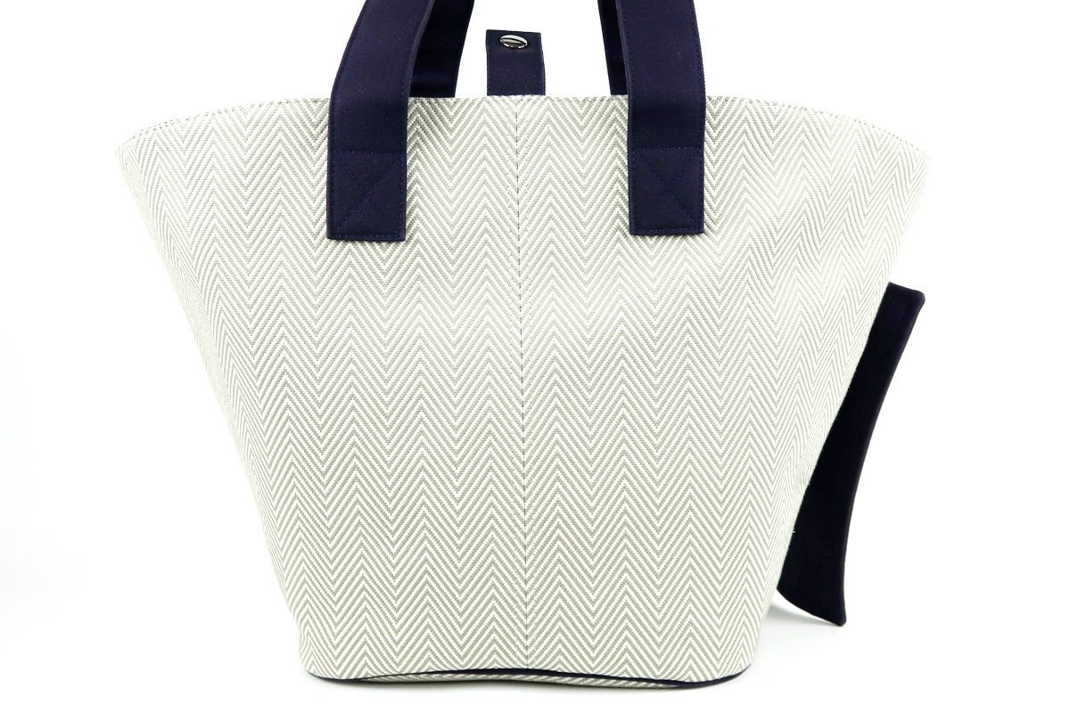 超美品】HERMES エルメス パニエド プラージュPMトートバッグ
