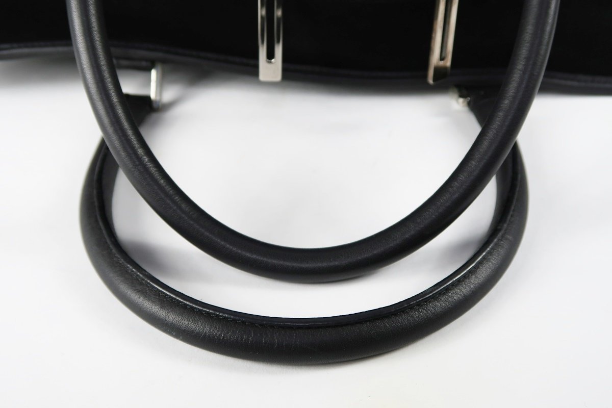 美品】LOEWE ロエベ アマソナ 44 ボストン ハンドバッグ スエード