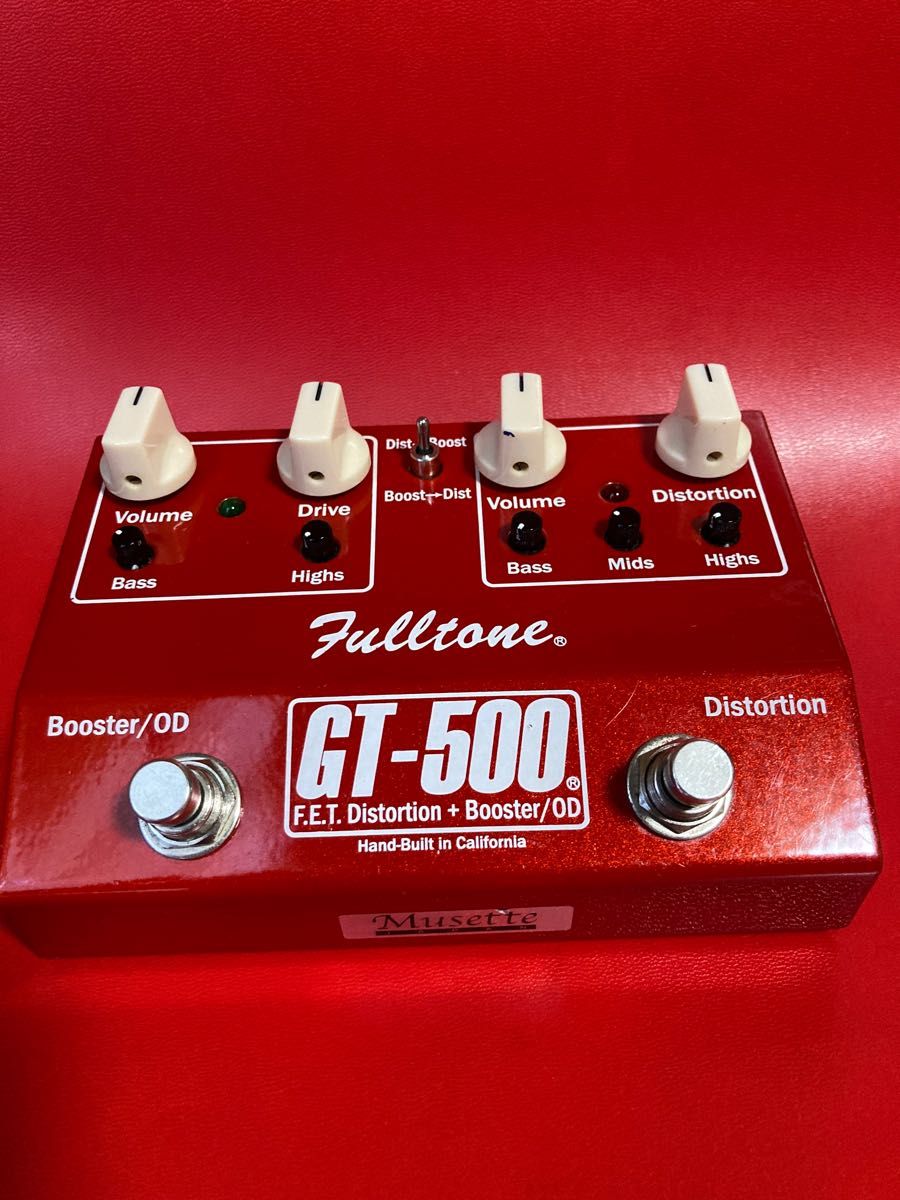Fulltone GT-500 フルトーン ディストーション ブースター-