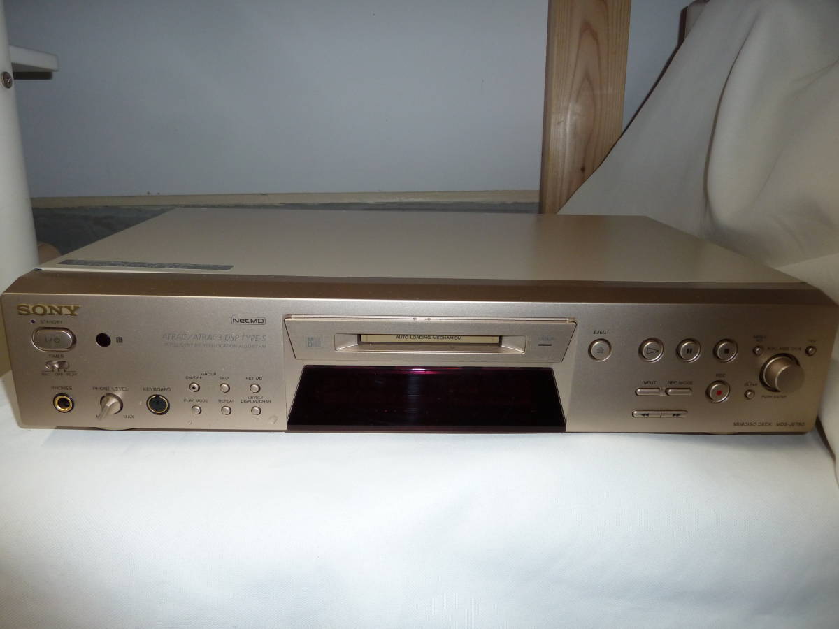 SONY　MDプレーヤー　MDS-JE780