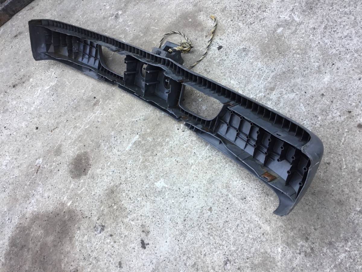  Isuzu Elf standard resin made front bumper black N 23513 same day shipping possible Yahoo auc 173×26×25