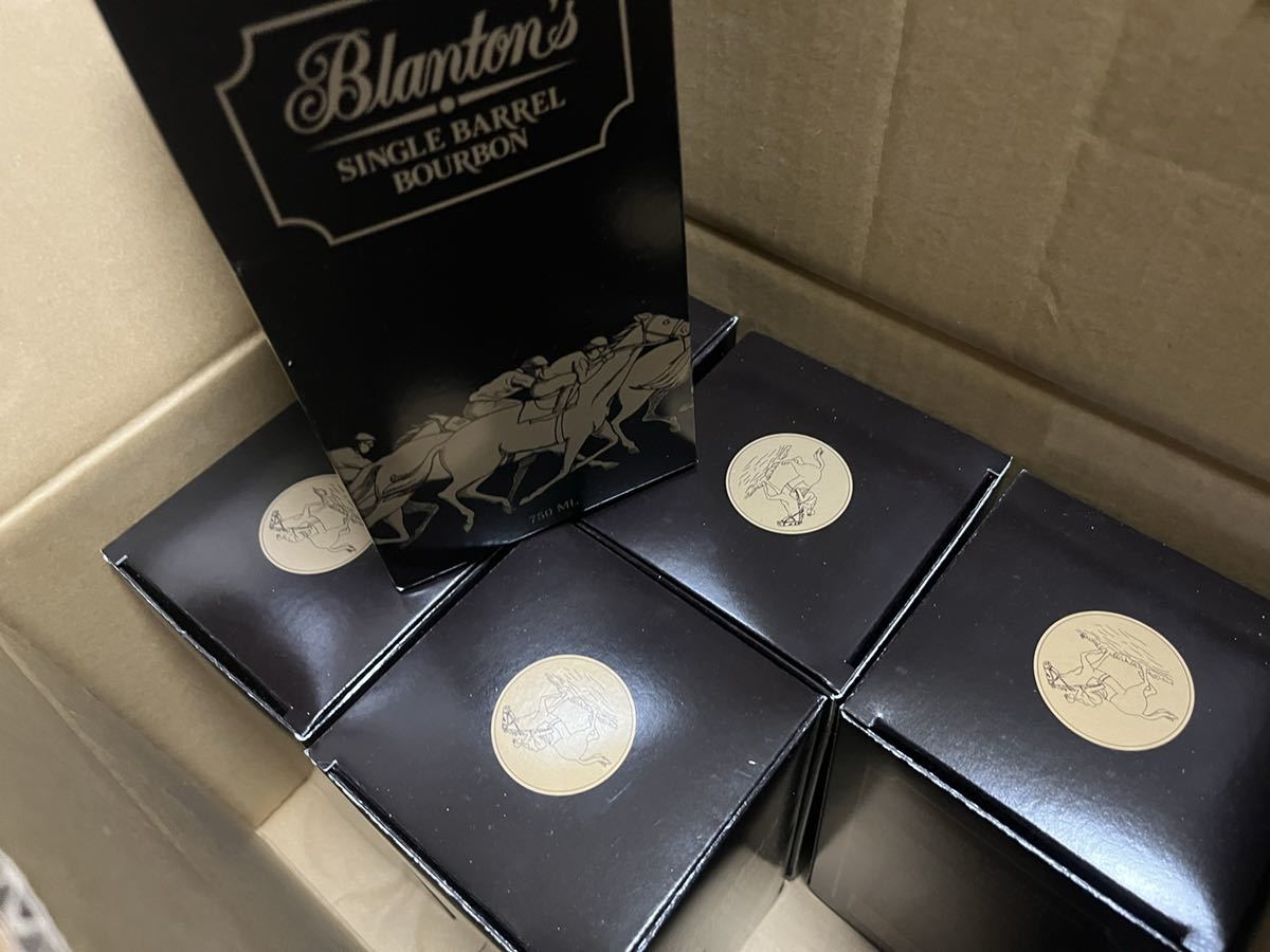Blanton's Single Barrel Bourbonブラントン ブラック 750ml 6本