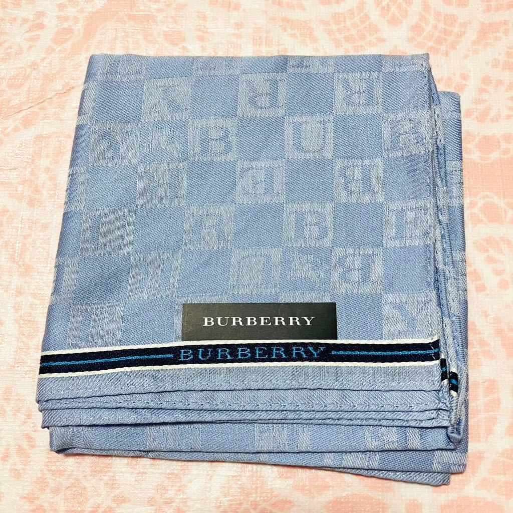 新品/BURBERRY/2枚/ハンカチ/正規品/バーバリー/綿100%/未使用/即決あり/匿名発送/ノバチェック/男性用/メンズ/Burberrys/紳士用/58_画像2