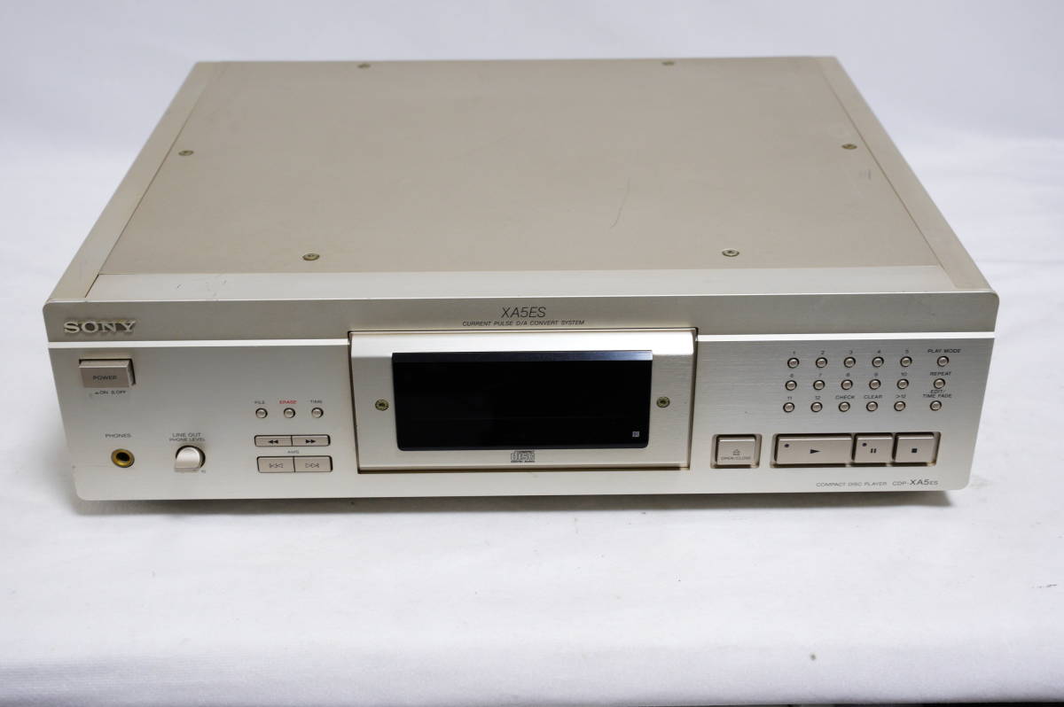 SONY CDP-XA5ES CDプレーヤー 動作品 | visaliariverrock.com