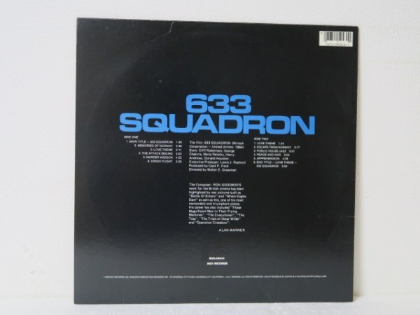 LP★RON GOODWIN / 633 Squadron (OST/US盤)_画像2