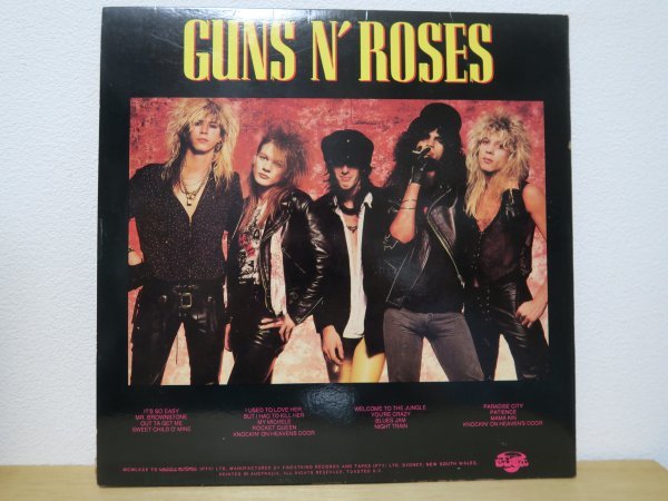 2LP★GUNS N' ROSES / HALLOWEEN ON THE HORIZON (GATEFOLD/AUSTRALIA盤)_画像2