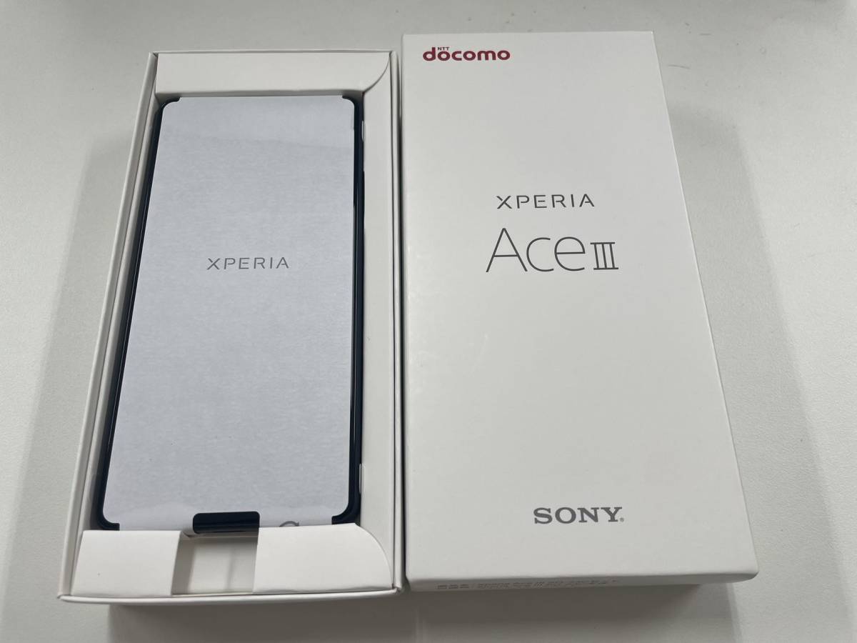 Xperia Ace Black 64 GB docomo SIMフリ　ジャンク