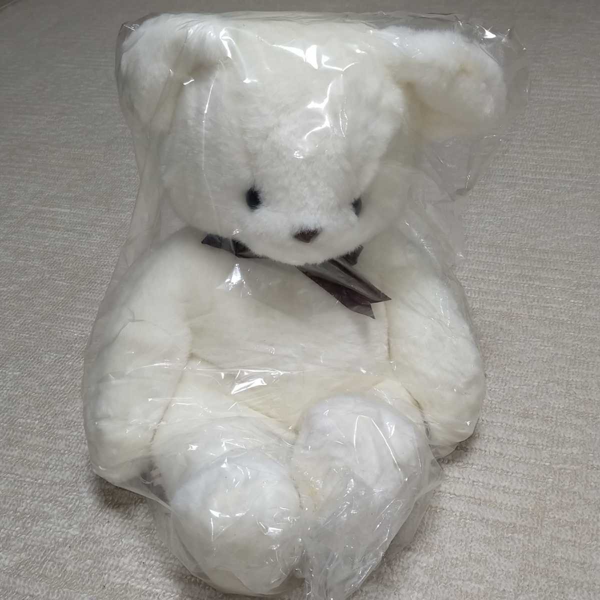  редкость не продается новый товар * Showa Hitachi салон кондиционер оригинал мягкая игрушка белый .. kun . прекрасный фирма ei Coca iya Novelty медведь retro подлинная вещь *223