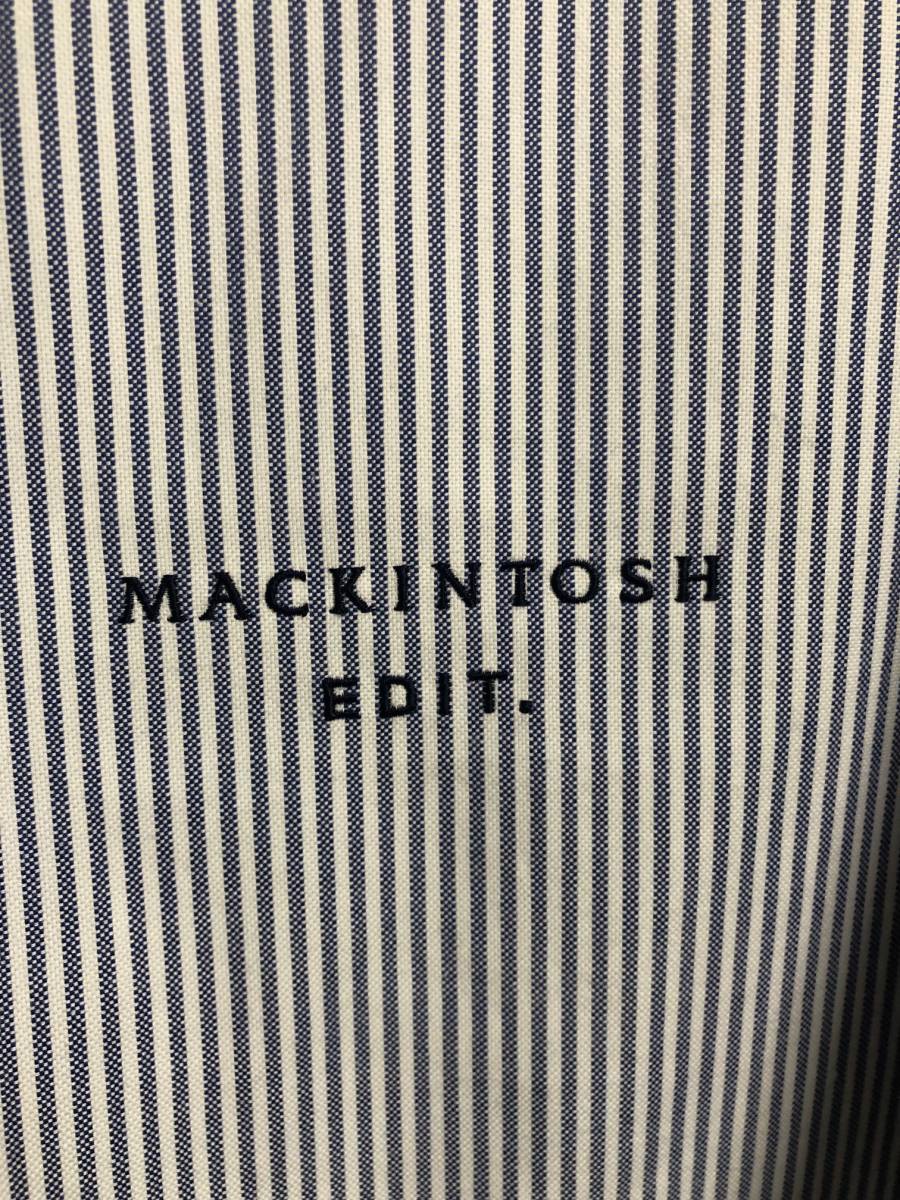 新品 激レア MACKINTOSH EDIT. × DSMG 限定 透湿防水 コーチ ジャケット GMH-1006 マッキントッシュ エディット ドーバーストリート 36_画像3