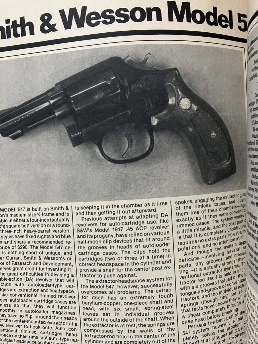 同梱取置歓迎古洋雑誌「SHOOTING TIMES HANDGUN REPORTS 」1983銃鉄砲武器兵器ピストルハンドガンリボルバーオート_画像8